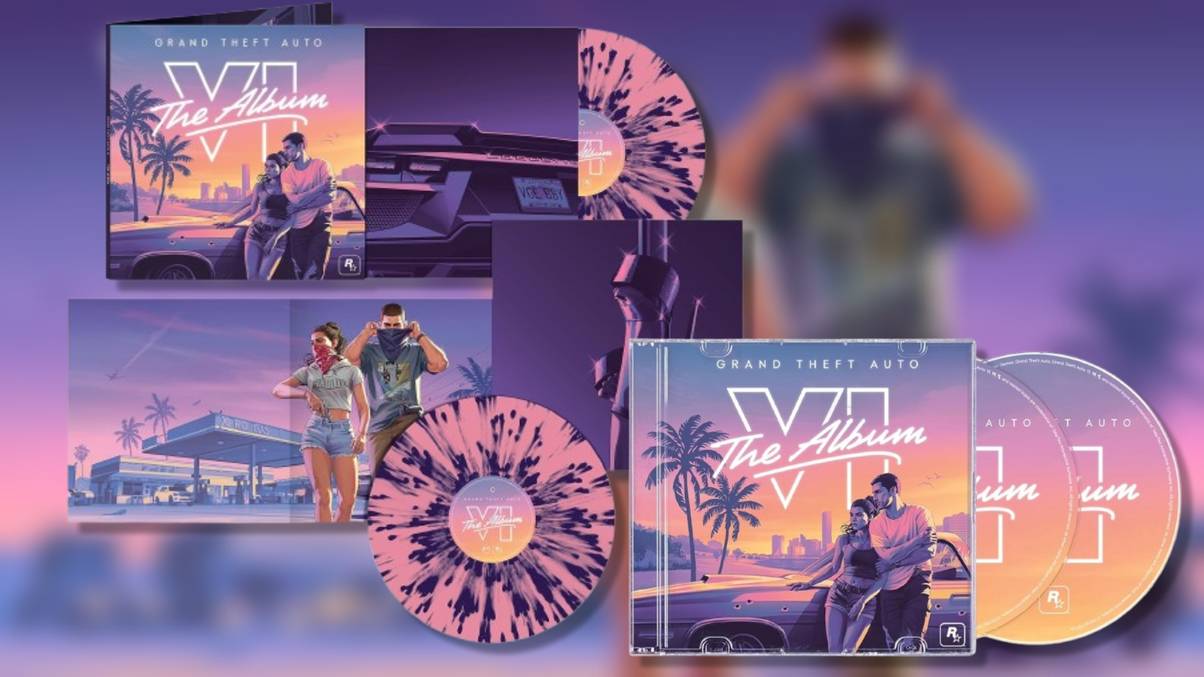 GTA 6's soundtrack features 34 tracks inspired by Vice City and Leonida, and the bundled versions with the game are on sale, too (Amazon UK/Rockstar Games)